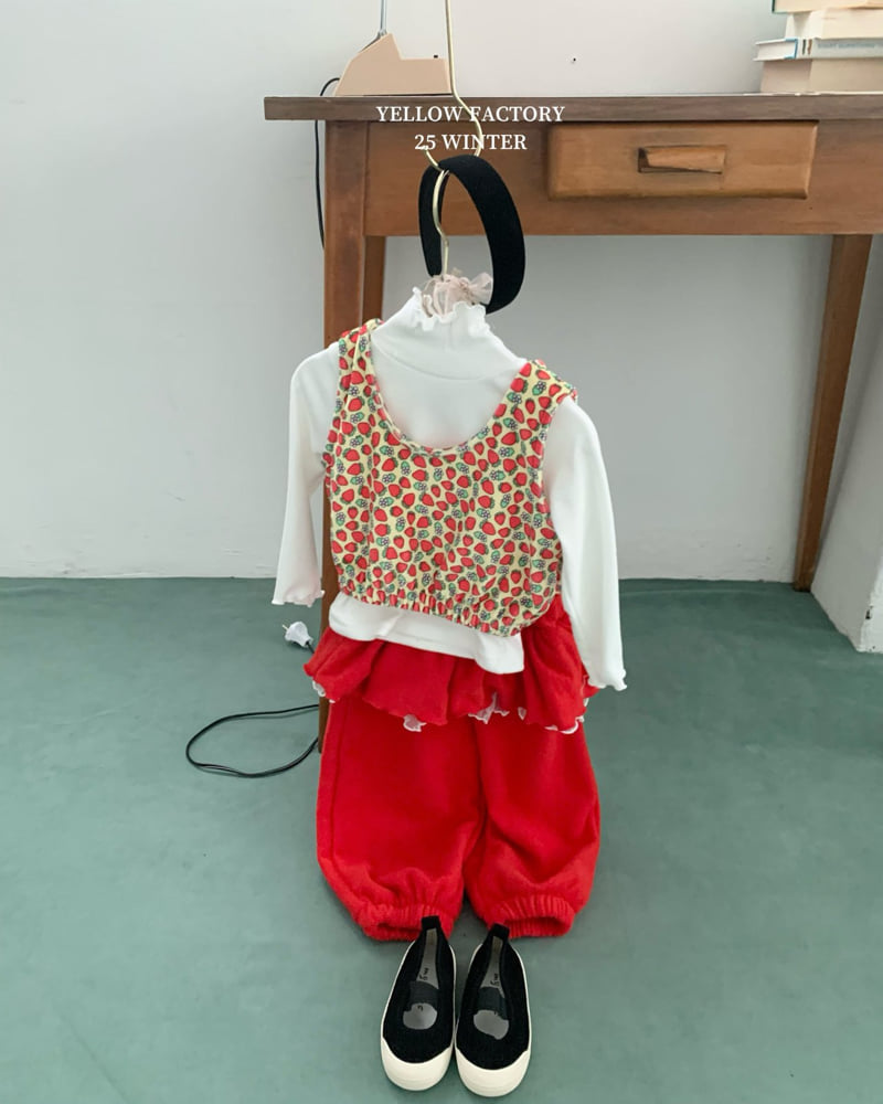 Yellow Factory - Korean Children Fashion - #minifashionista - Mini Berry Vest - 10