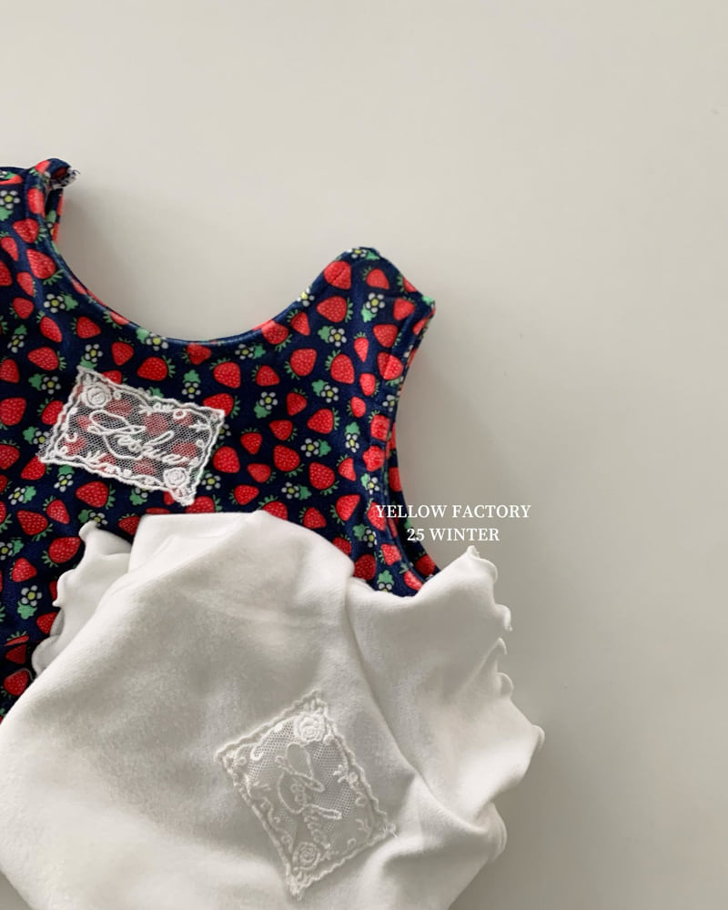 Yellow Factory - Korean Children Fashion - #todddlerfashion - Mini Berry Vest - 12