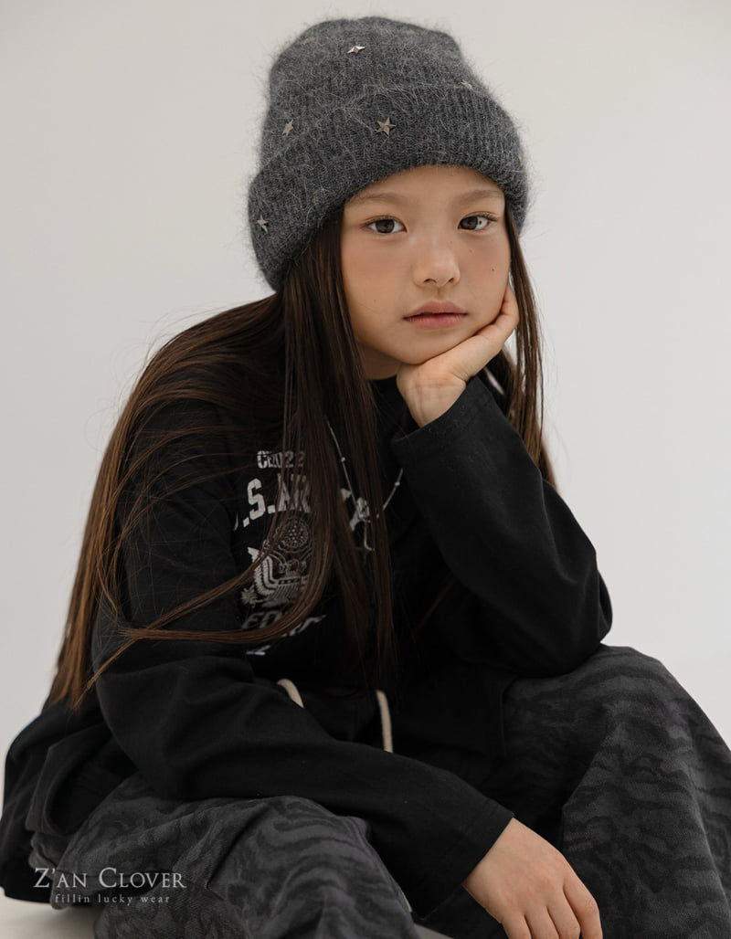 Zan Clover - Korean Children Fashion - #Kfashion4kids - Vintage Unbalanced Long Tee - 12