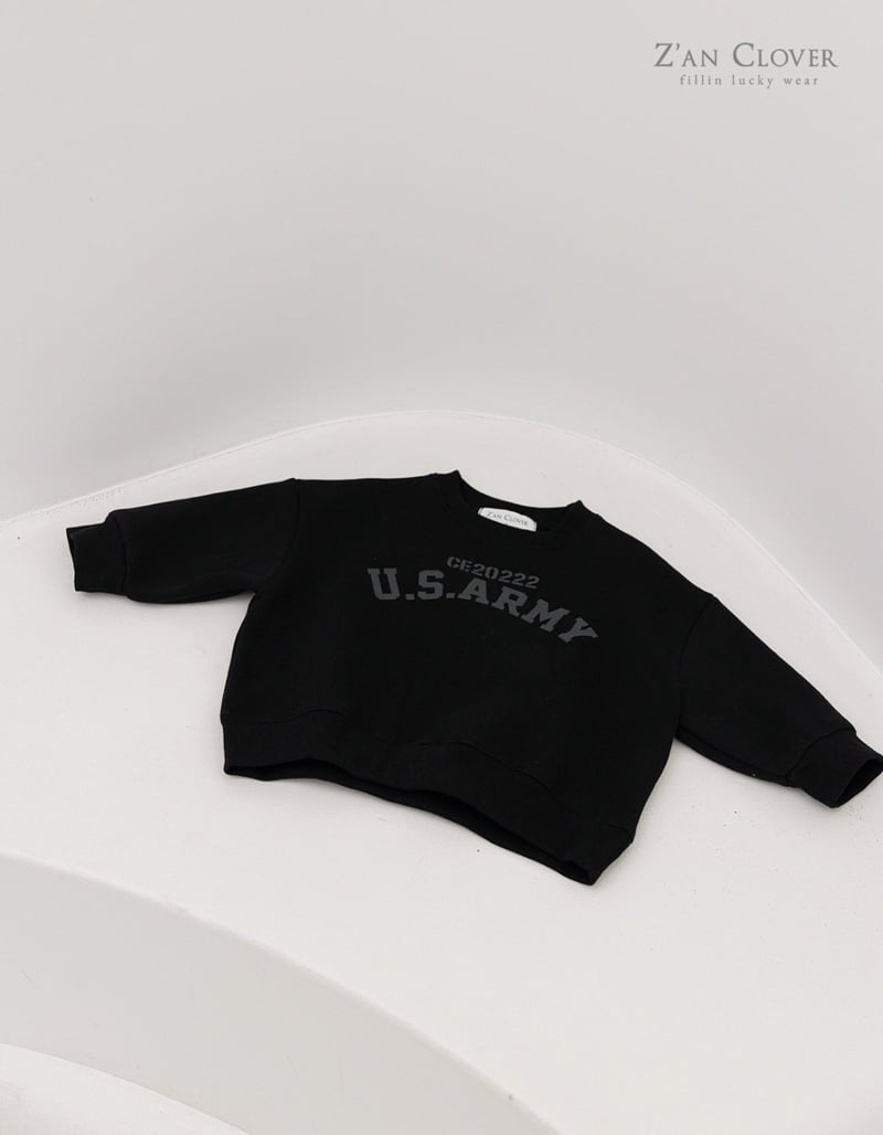 Zan Clover - Korean Children Fashion - #Kfashion4kids - Boxy Army Fleece Sweatshirt - 8