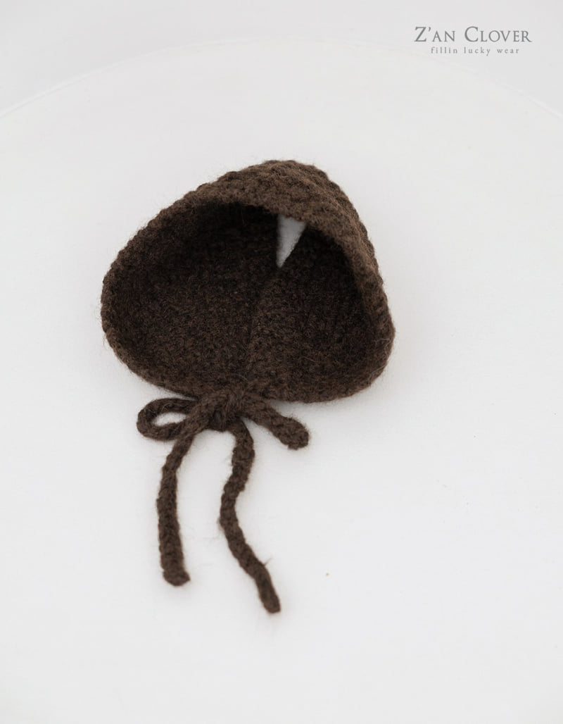 Zan Clover - Korean Children Fashion - #childofig - Snowflake Knit Bonnet - 8