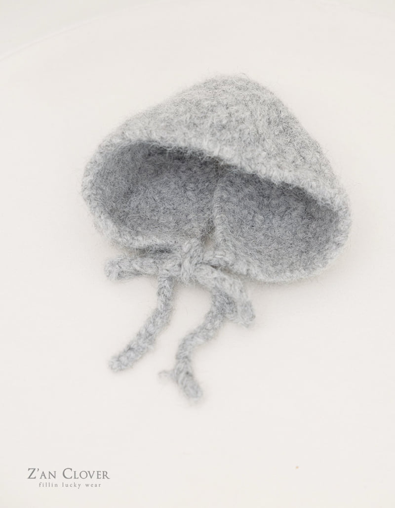 Zan Clover - Korean Children Fashion - #childofig - Snowflake Knit Bonnet - 9