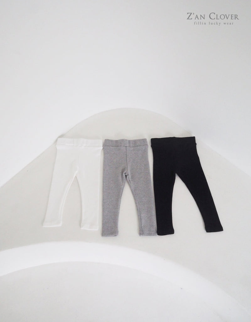 Zan Clover - Korean Children Fashion - #childofig - Cozy Leggings - 12