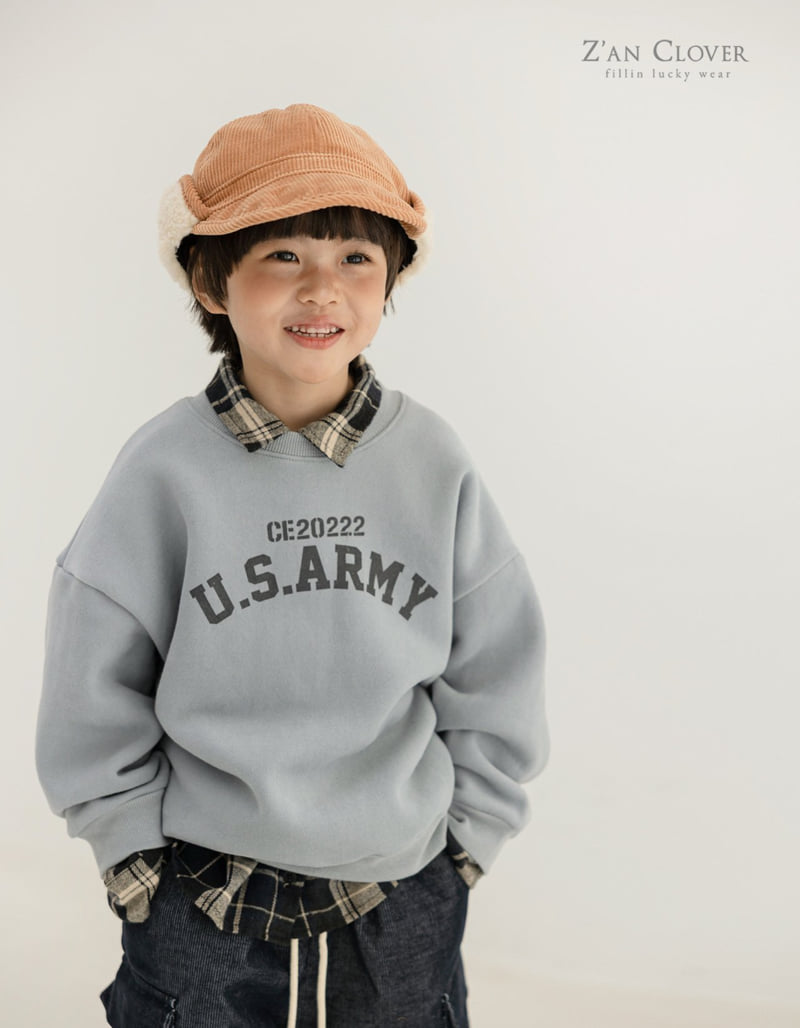 Zan Clover - Korean Children Fashion - #childofig - Denim Corduroy Bermuda Pants - 4