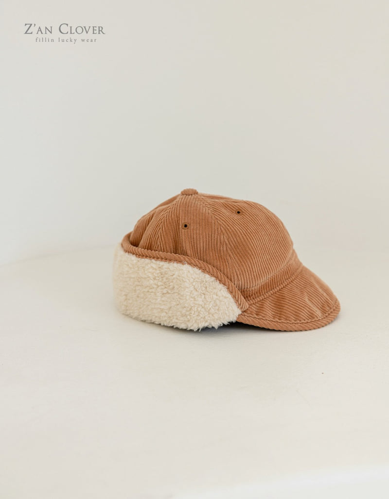Zan Clover - Korean Children Fashion - #childrensboutique - Corduroy Ear Cap - 11