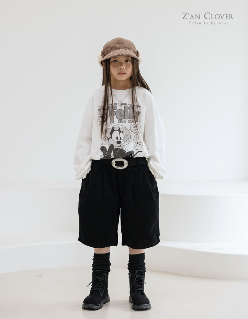 Zan Clover - Korean Children Fashion - #childrensboutique - Oversized Felix Tee - 9