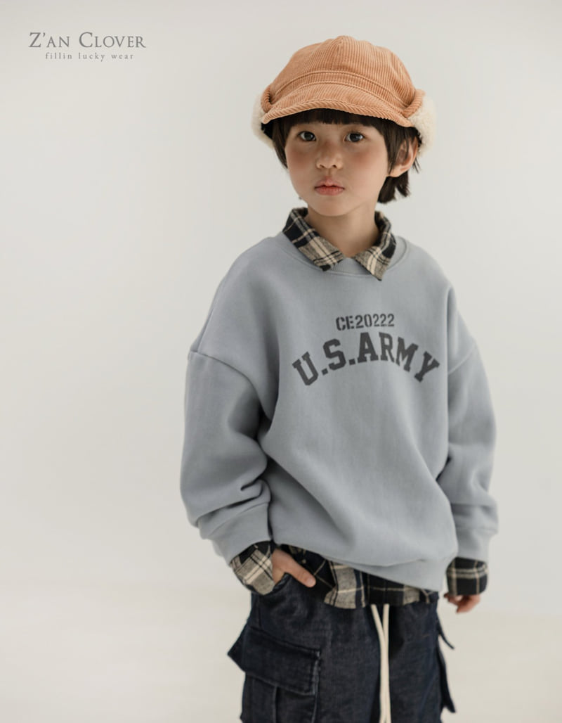 Zan Clover - Korean Children Fashion - #designkidswear - Denim Corduroy Bermuda Pants - 5