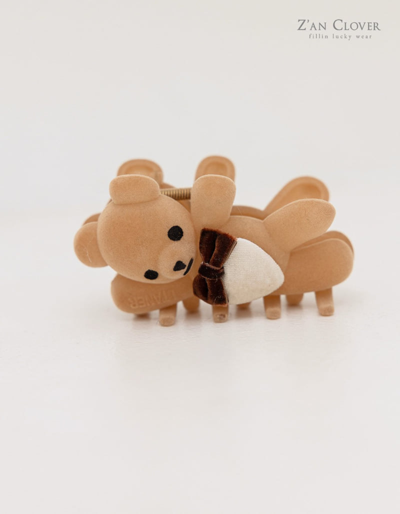 Zan Clover - Korean Children Fashion - #designkidswear - Teddy Hair Clip - 6