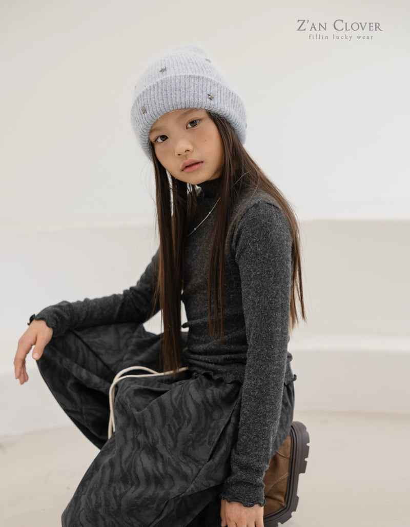 Zan Clover - Korean Children Fashion - #childrensboutique - Wave Knit - 4