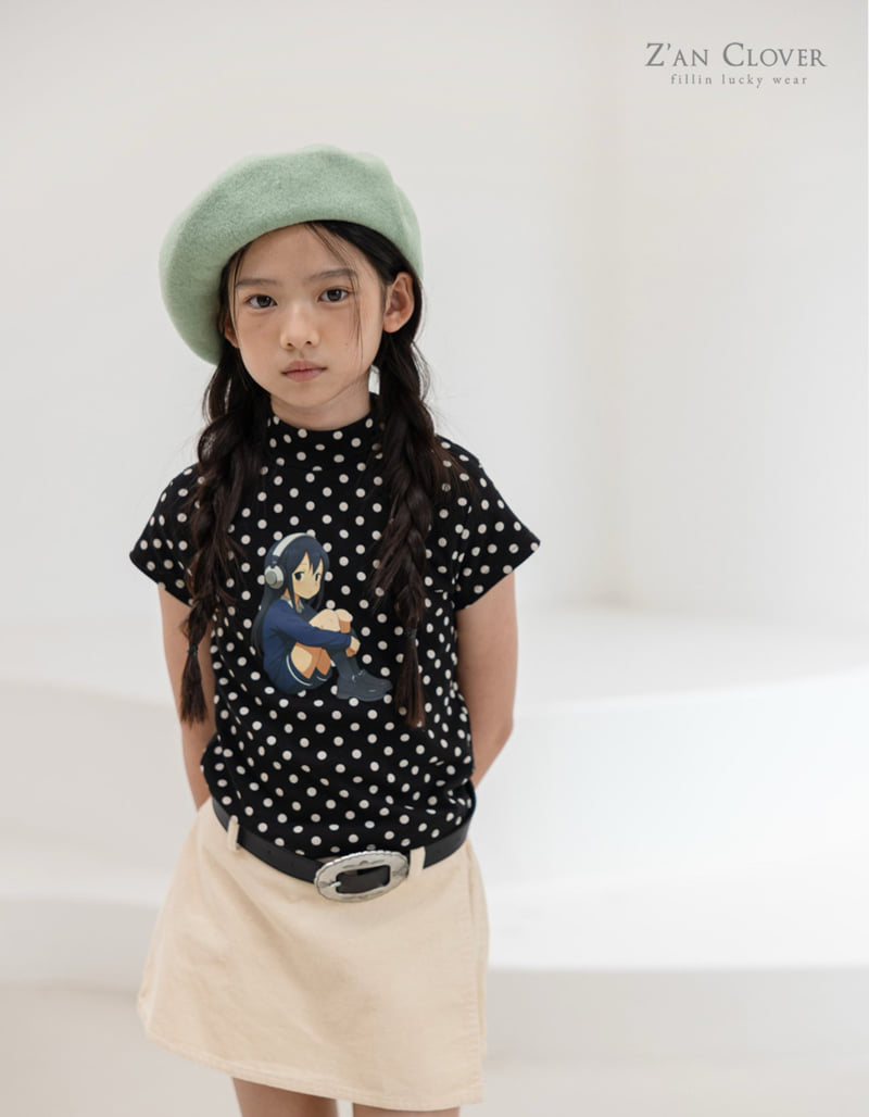 Zan Clover - Korean Children Fashion - #childrensboutique - Muse Dot Tee - 4