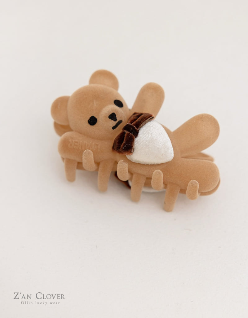 Zan Clover - Korean Children Fashion - #discoveringself - Teddy Hair Clip - 7