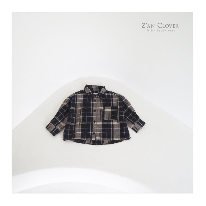 Zan Clover - Korean Children Fashion - #discoveringself - Modern Check Overshirt