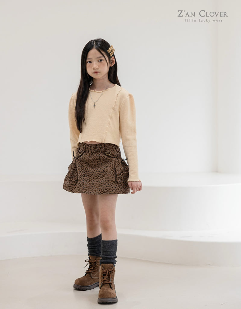 Zan Clover - Korean Children Fashion - #discoveringself - Frill Crop Knit - 9