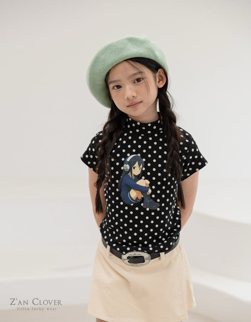 Zan Clover - Korean Children Fashion - #discoveringself - Muse Dot Tee - 5
