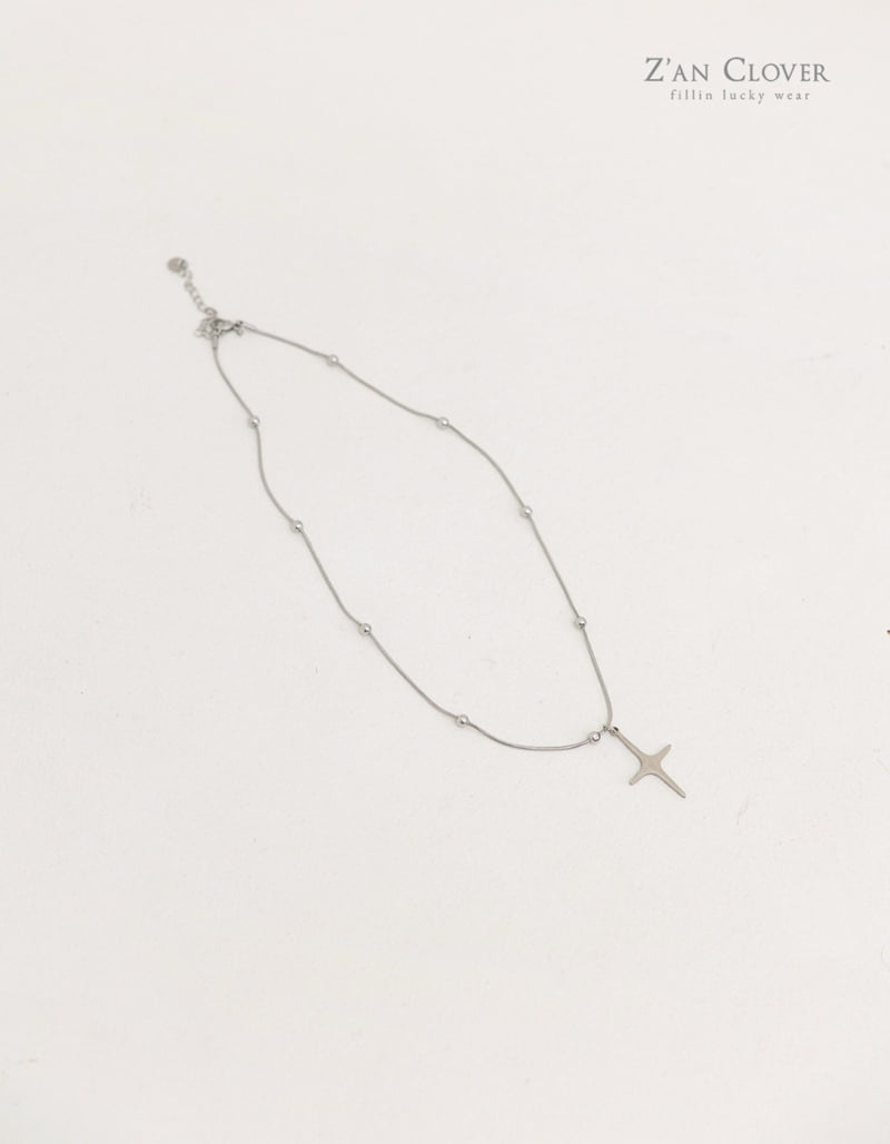 Zan Clover - Korean Children Fashion - #designkidswear - Cross Necklace - 4