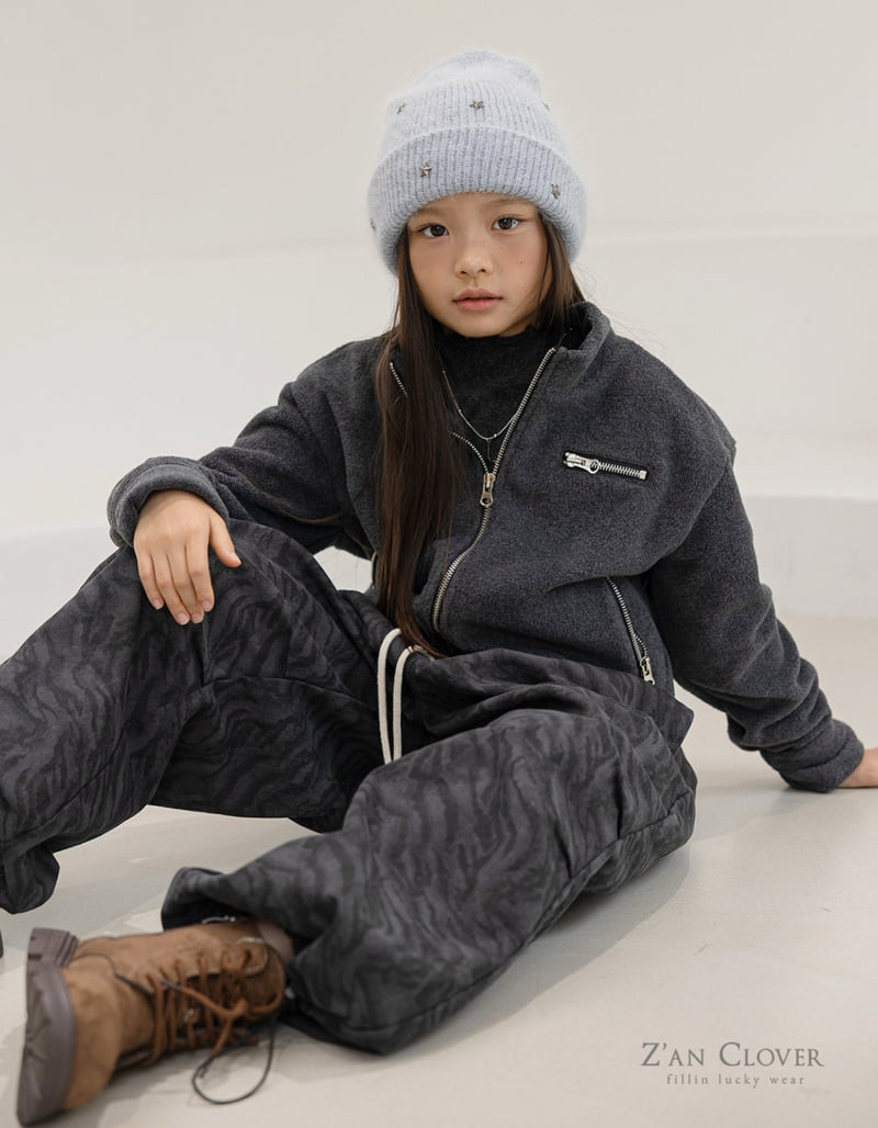 Zan Clover - Korean Children Fashion - #fashionkids - Rider Fleece Jumper (Kids) - 9