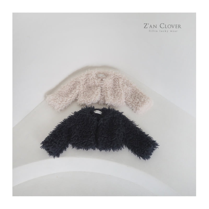 Zan Clover - Korean Children Fashion - #fashionkids - Crop Jacket (Junior)