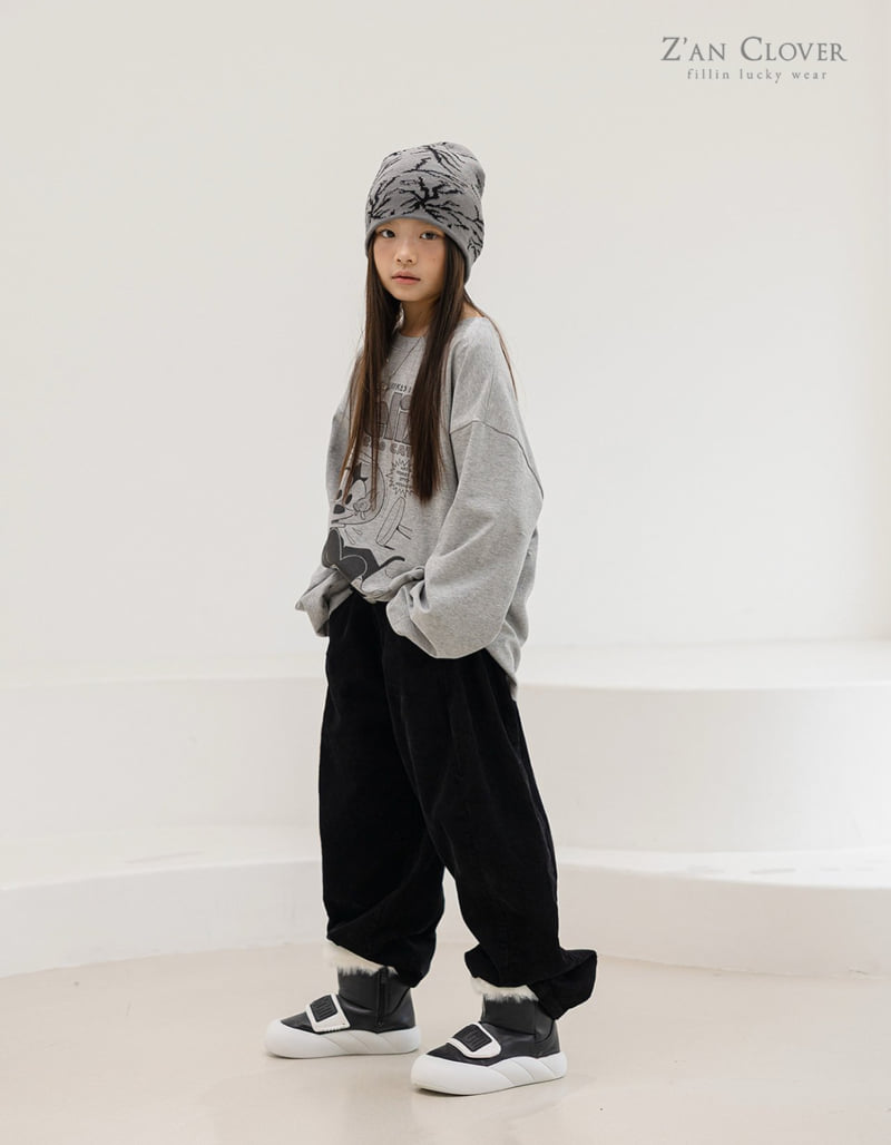 Zan Clover - Korean Children Fashion - #fashionkids - D Line Corduroy Pants - 9