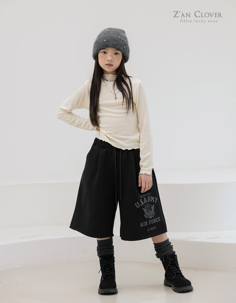 Zan Clover - Korean Children Fashion - #discoveringself - Army Cropped Fleece Hood Zip-Up (Kids) - 4