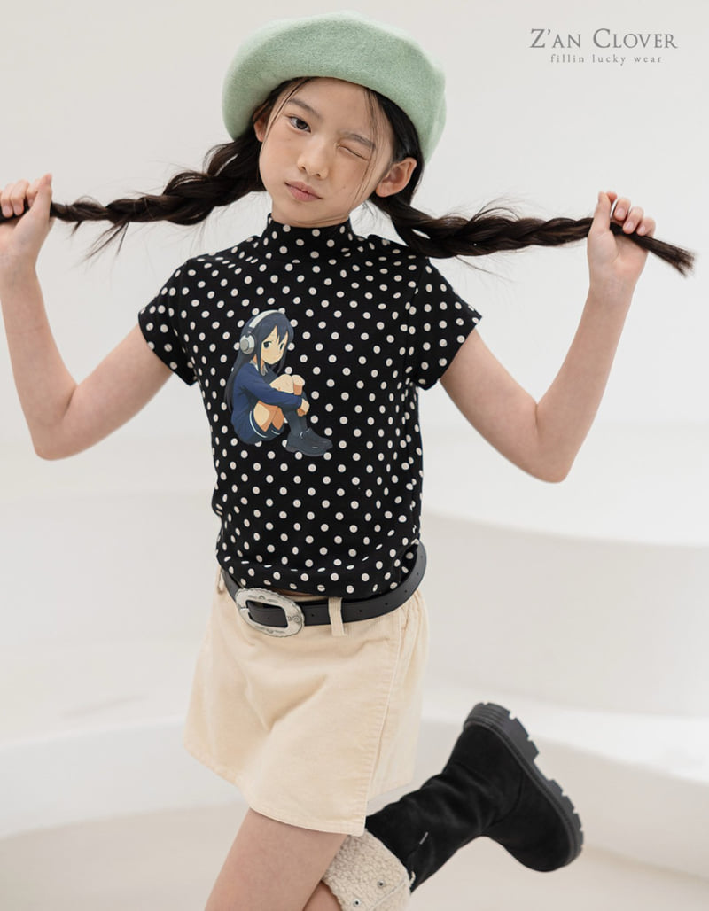 Zan Clover - Korean Children Fashion - #fashionkids - Muse Dot Tee - 6