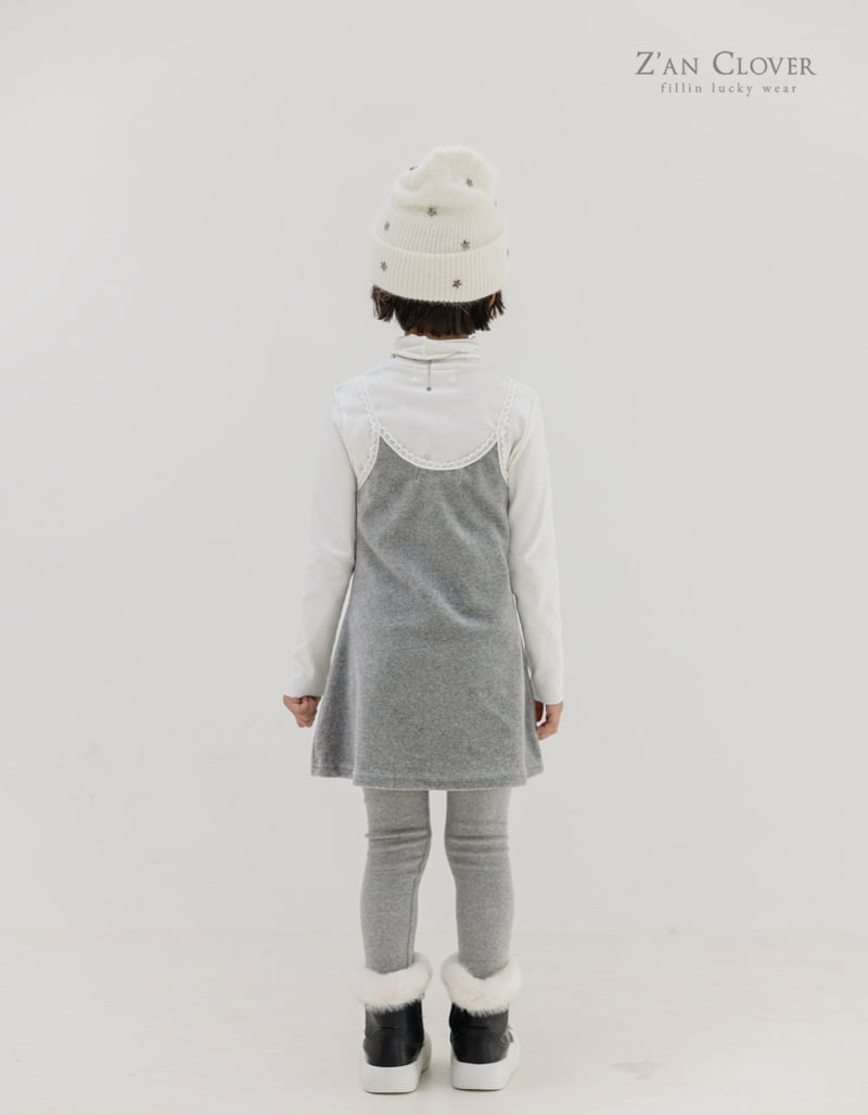 Zan Clover - Korean Children Fashion - #fashionkids - Cozy Leggings - 4