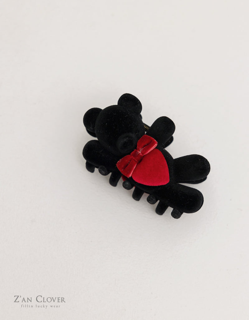 Zan Clover - Korean Children Fashion - #kidsstore - Teddy Hair Clip - 10