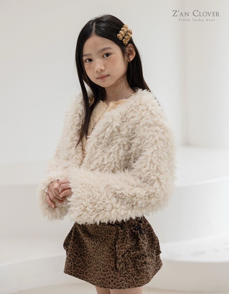 Zan Clover - Korean Children Fashion - #kidsstore - Crop Jacket (Junior) - 4