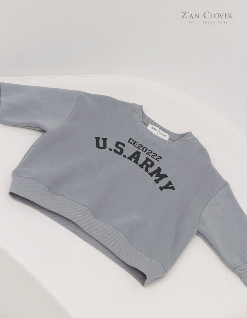 Zan Clover - Korean Children Fashion - #kidzfashiontrend - Boxy Army Fleece Sweatshirt - 7