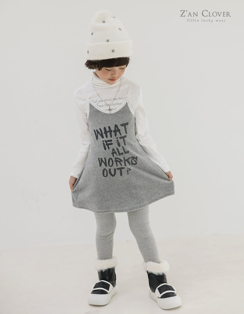 Zan Clover - Korean Children Fashion - #kidzfashiontrend - Cozy Leggings - 6