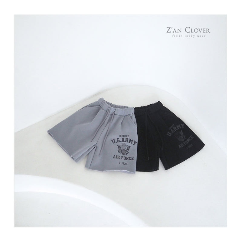 Zan Clover - Korean Children Fashion - #kidzfashiontrend - US Army Bermuda Pants