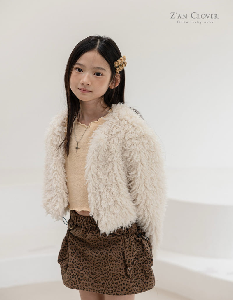 Zan Clover - Korean Children Fashion - #littlefashionista - Crop Jacket (Junior) - 6