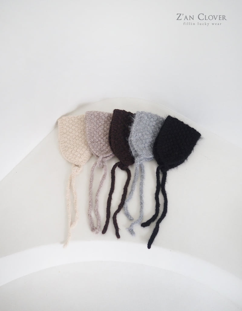 Zan Clover - Korean Children Fashion - #Kfashion4kids - Snowflake Knit Bonnet - 4