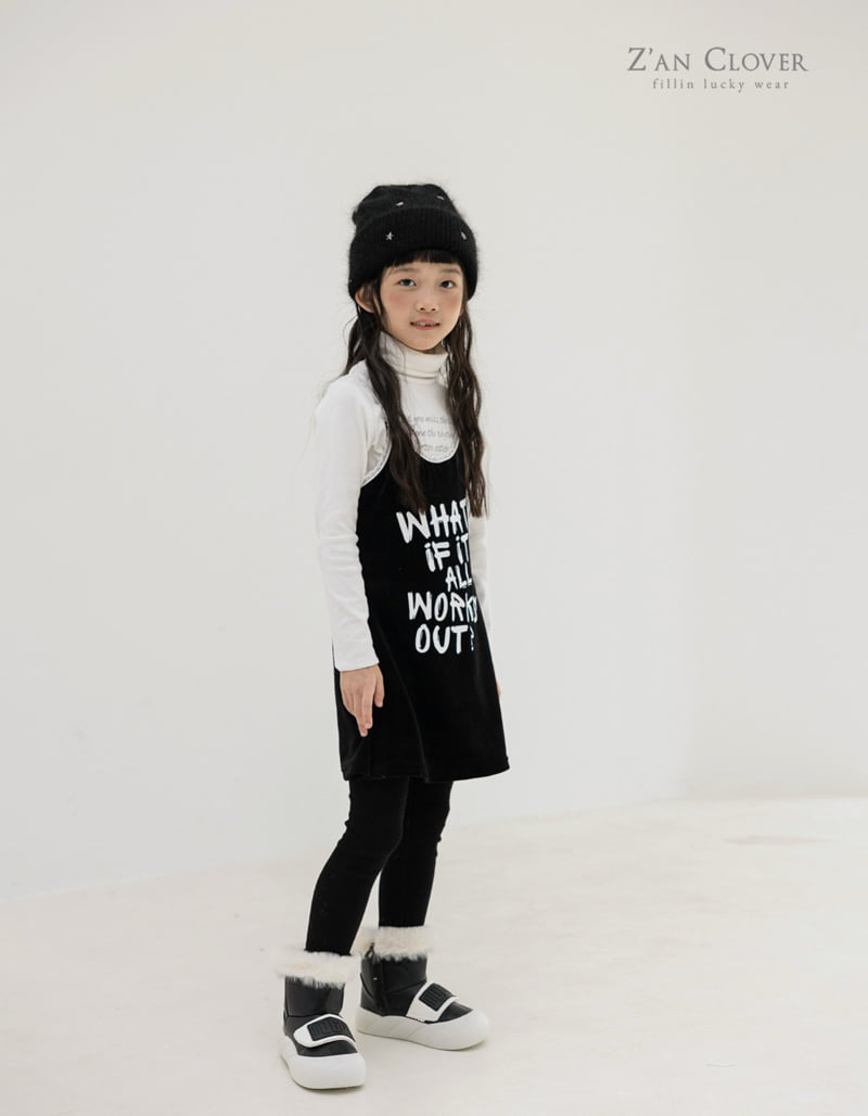 Zan Clover - Korean Children Fashion - #littlefashionista - Cozy Leggings - 8