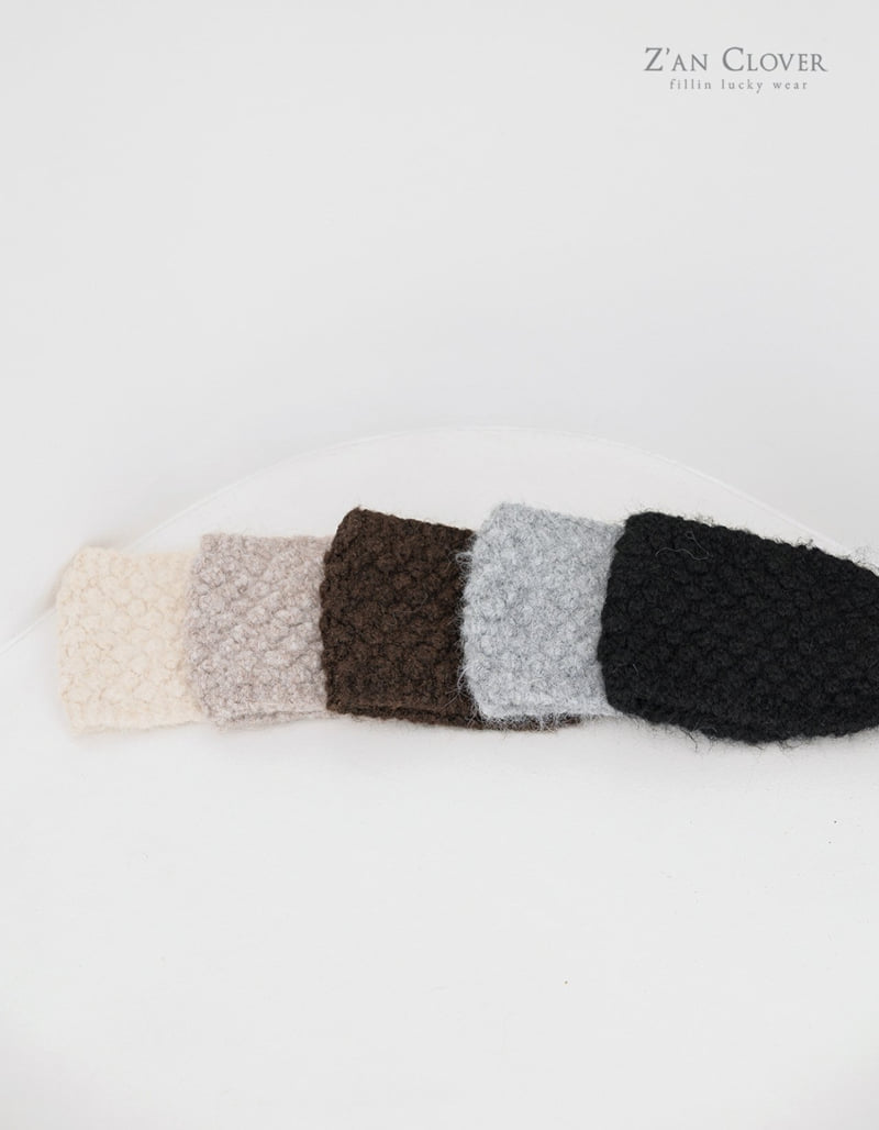 Zan Clover - Korean Children Fashion - #magicofchildhood - Snowflake Knit Bonnet - 5