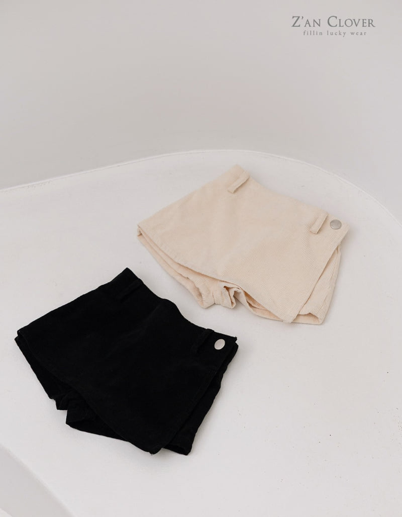 Zan Clover - Korean Children Fashion - #magicofchildhood - Corduroy Wrap Pants - 5