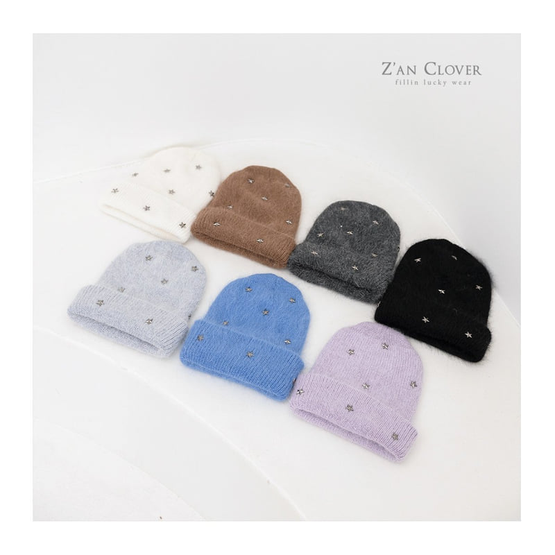 Zan Clover - Korean Children Fashion - #magicofchildhood - Angora Star Beanie
