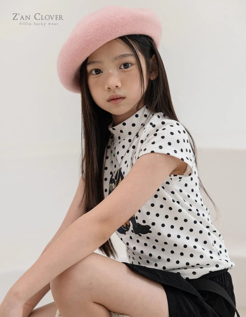 Zan Clover - Korean Children Fashion - #magicofchildhood - Muse Dot Tee - 12
