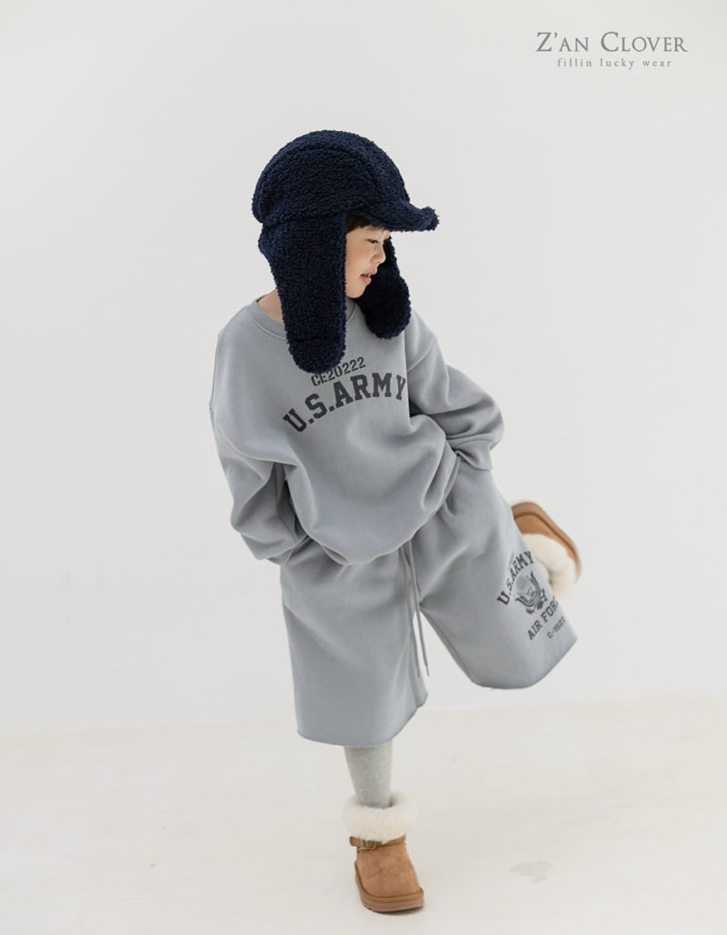 Zan Clover - Korean Children Fashion - #littlefashionista - US Army Bermuda Pants - 4