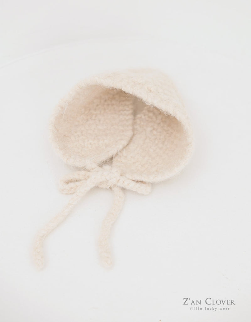 Zan Clover - Korean Children Fashion - #minifashionista - Snowflake Knit Bonnet - 6