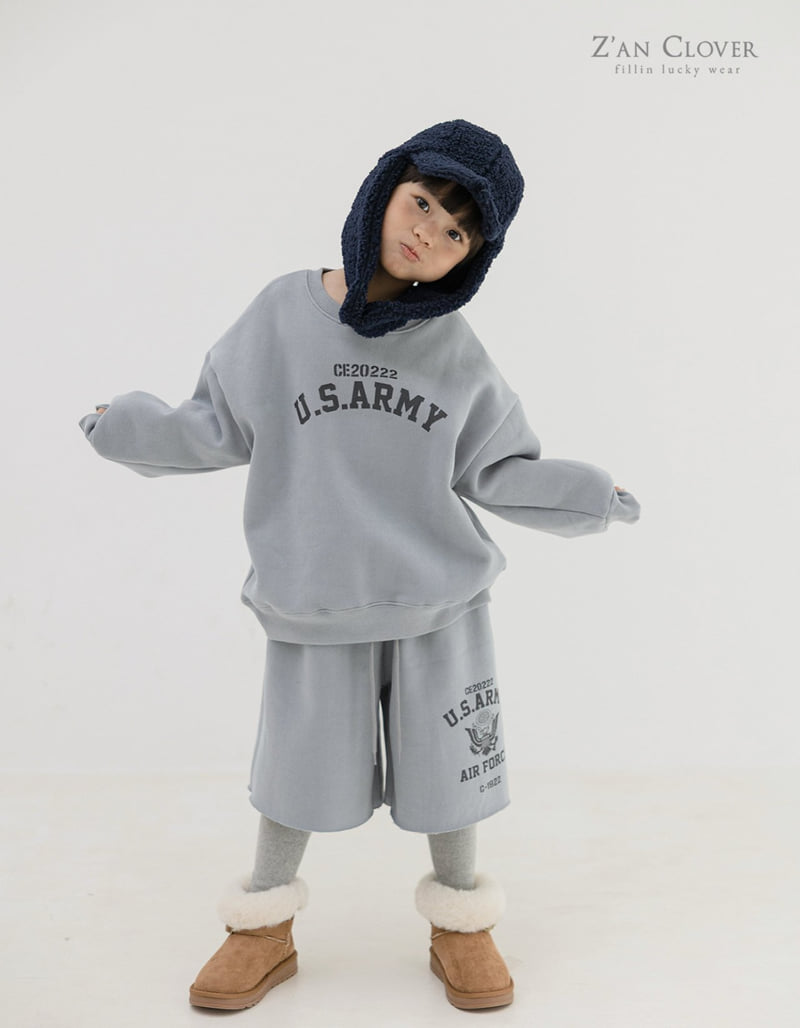 Zan Clover - Korean Children Fashion - #minifashionista - US Army Bermuda Pants - 5