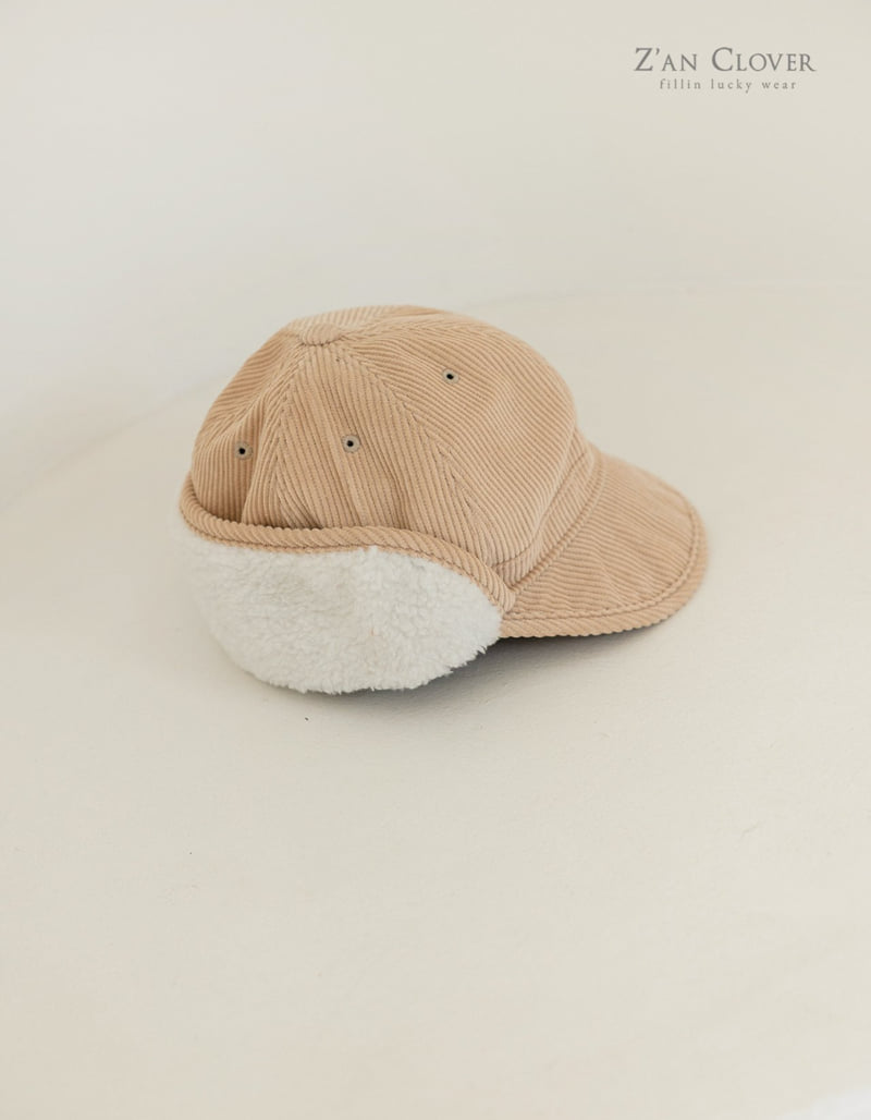 Zan Clover - Korean Children Fashion - #prettylittlegirls - Corduroy Ear Cap - 8
