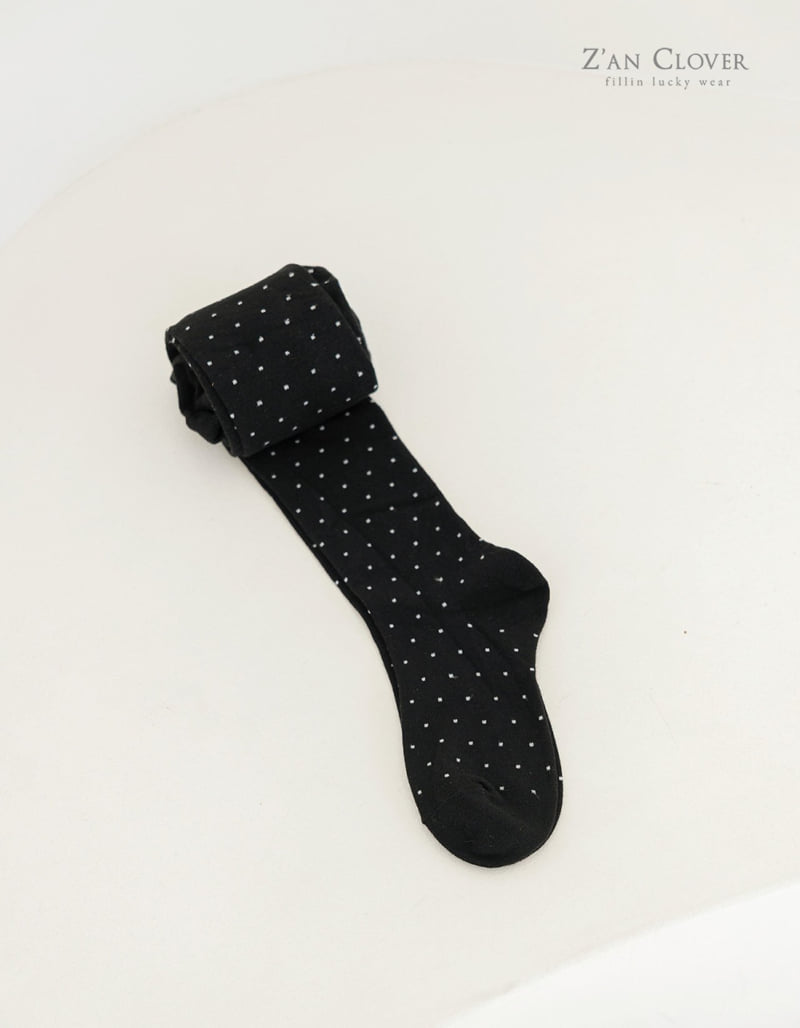 Zan Clover - Korean Children Fashion - #prettylittlegirls - Dot Cotton Tights - 9