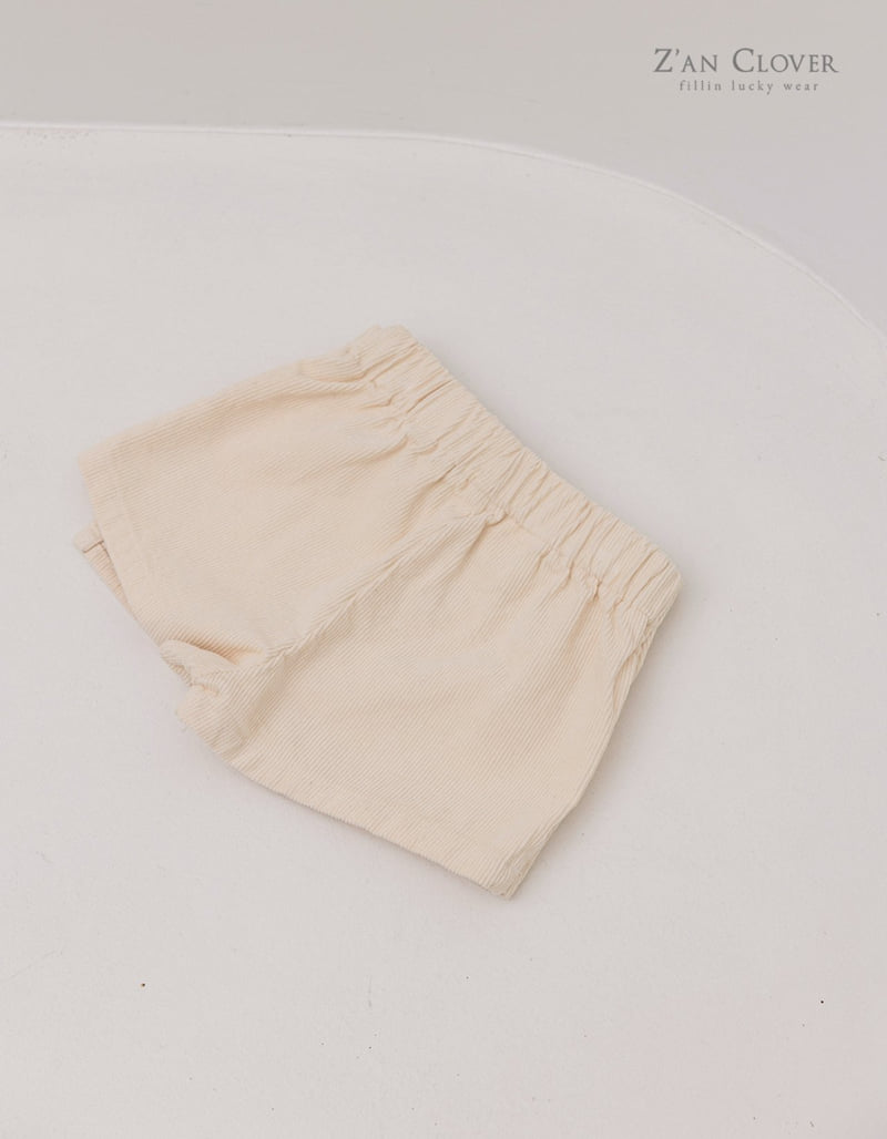 Zan Clover - Korean Children Fashion - #todddlerfashion - Corduroy Wrap Pants - 8