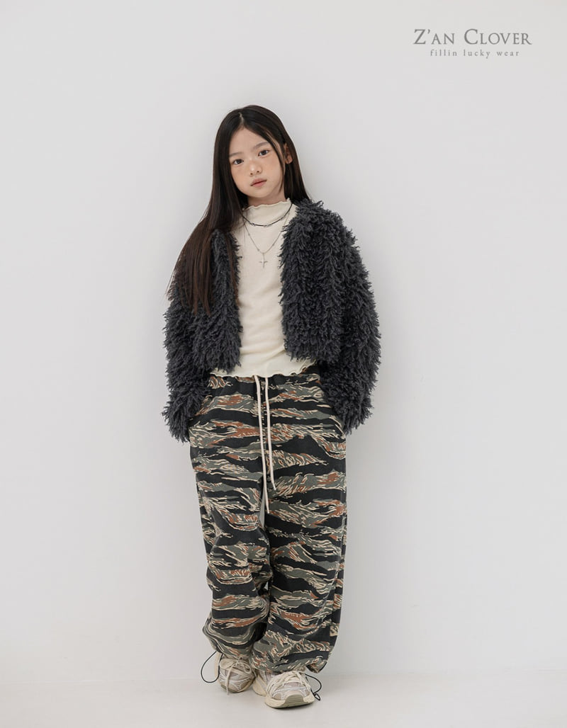 Zan Clover - Korean Children Fashion - #todddlerfashion - Tree Camo Training Pants - 12