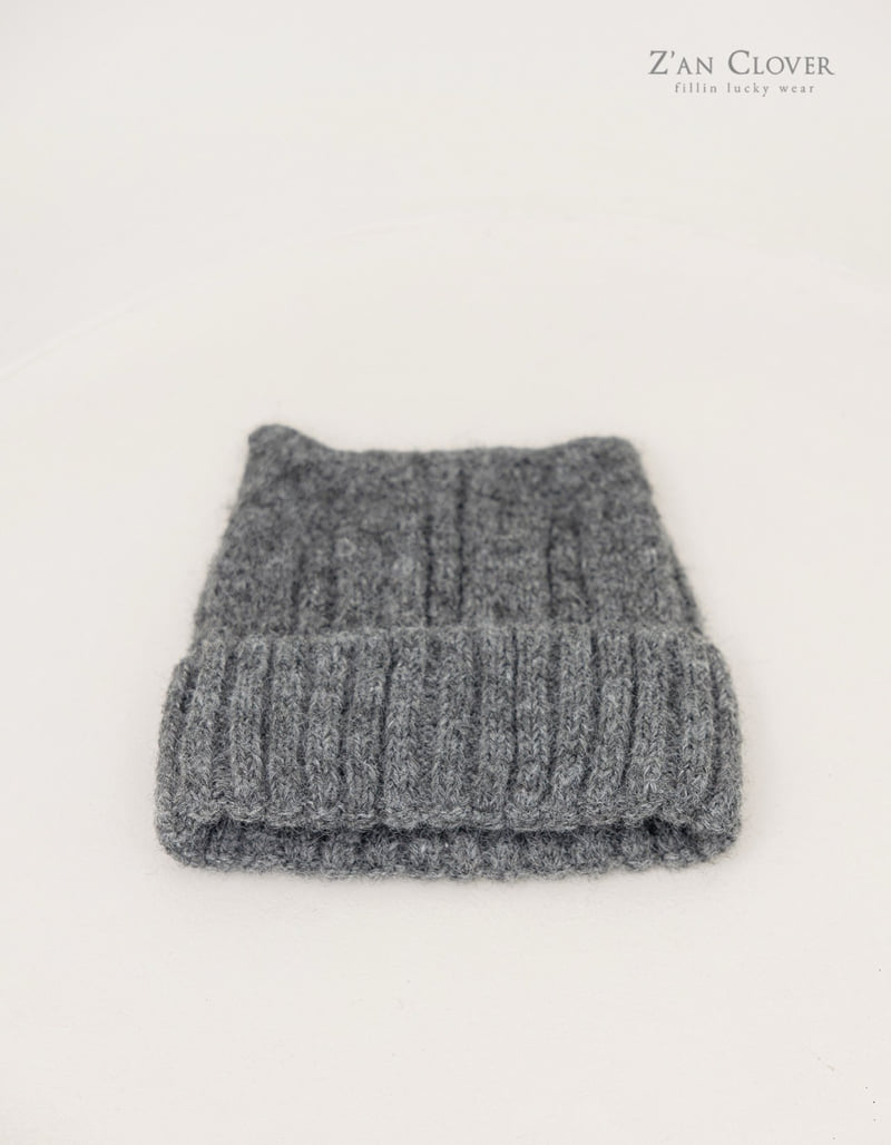 Zan Clover - Korean Children Fashion - #todddlerfashion - Cats Beanie - 9