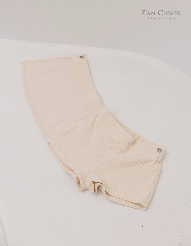 Zan Clover - Korean Children Fashion - #toddlerclothing - Corduroy Wrap Pants - 9