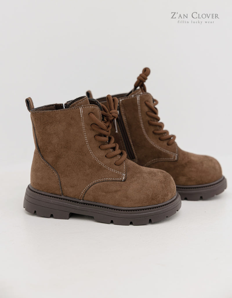 Zan Clover - Korean Women Fashion - #momslook - Mocha Suede Walker - 10