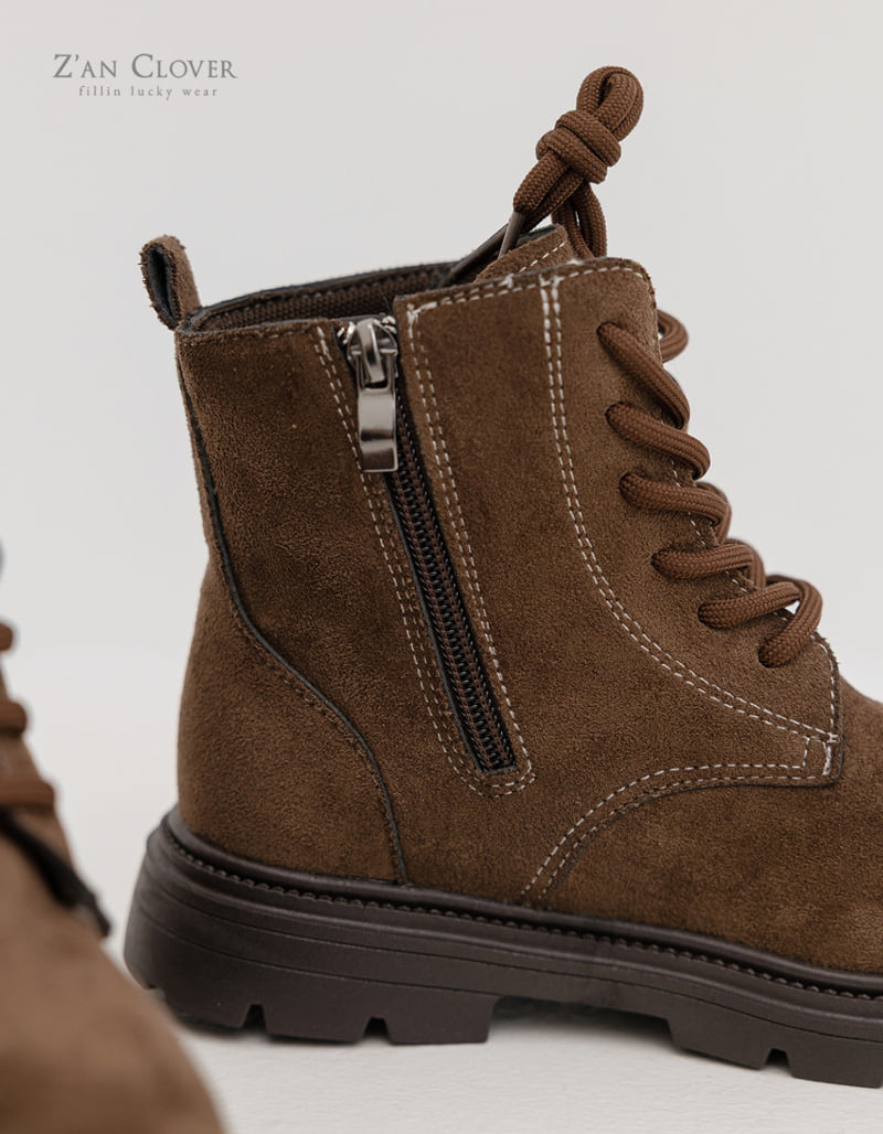 Zan Clover - Korean Women Fashion - #momslook - Mocha Suede Walker - 12