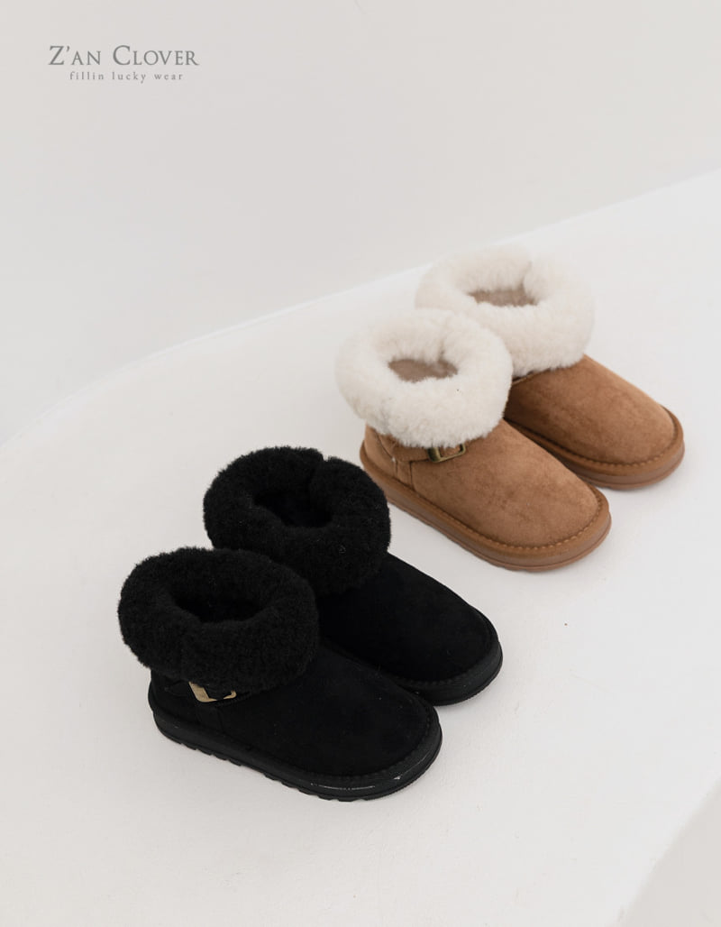 Zan Clover - Korean Women Fashion - #vintagekidsstyle - Turn-Up Ugg Boots - 4