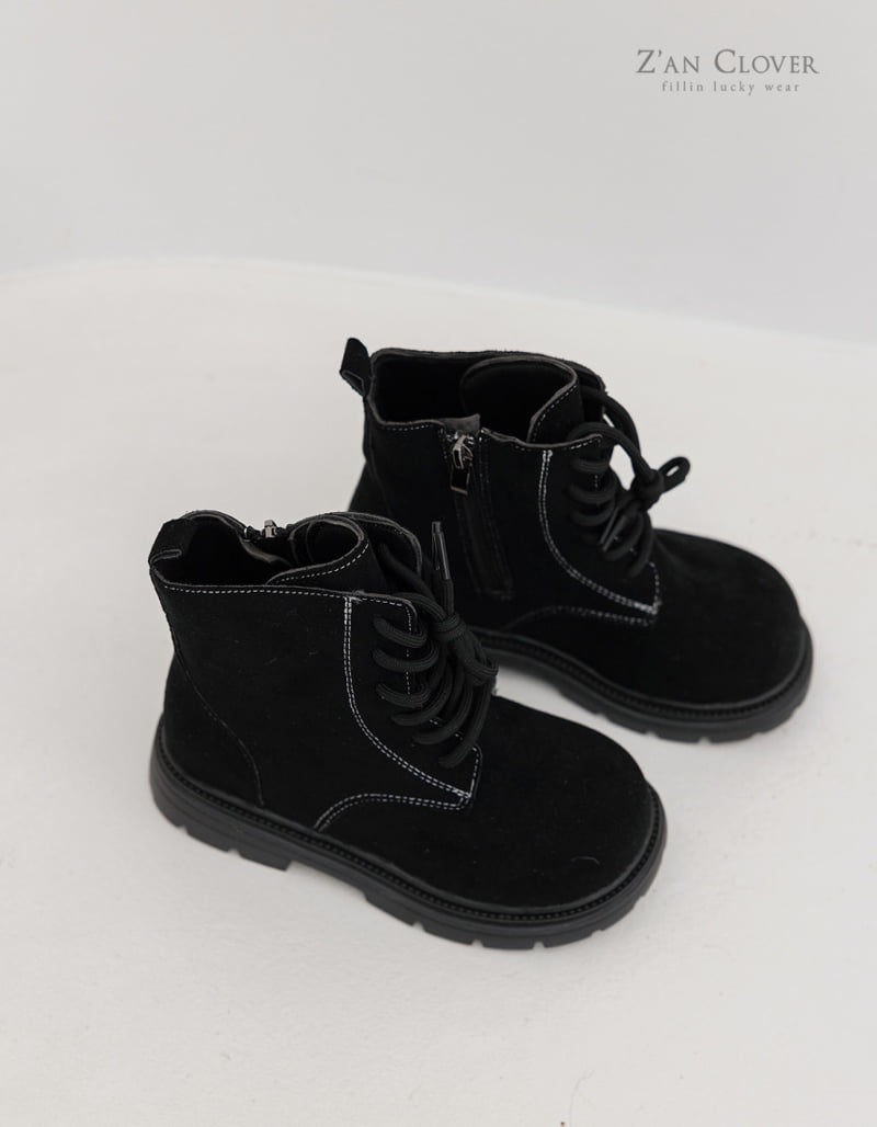 Zan Clover - Korean Women Fashion - #restrostyle - Mocha Suede Walker - 3